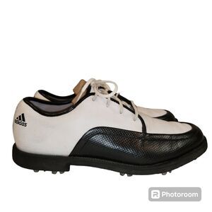 Adidas Women's Leather Golf Shoes Spikes Sz 7.5